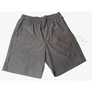 Old Navy Active Stretch Waist Pull-On Women's Small Black Cargo Shorts